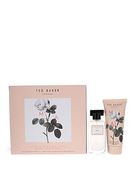 Ted Baker Mia 50ml Eau de Toilette, 100ml Body Lotion, One Colour, Women
