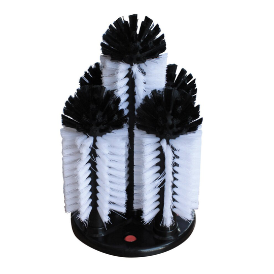 (5 Brushes) Brush Glass Washer Cleaner Scrubber Bar Pub Catering | Set of 3 or 5 Brushes