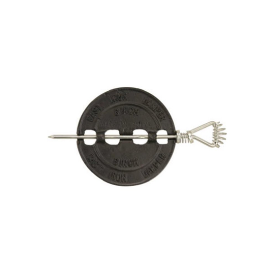 BM0242 4 in. Cast Iron Damper