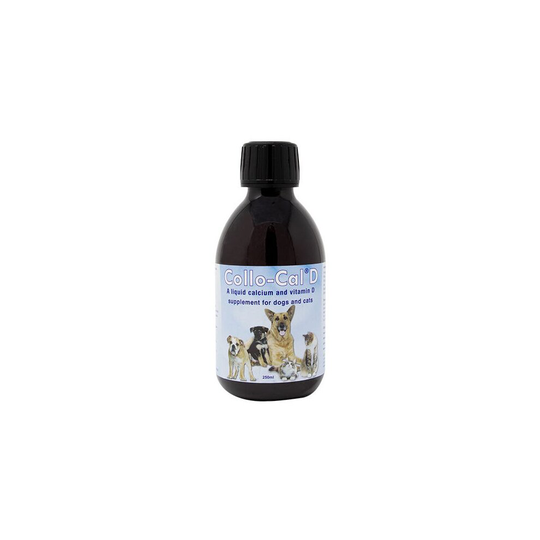 Collo Cal D - Liquid Calcium & Vitamin D For Cats & Dogs 250ml