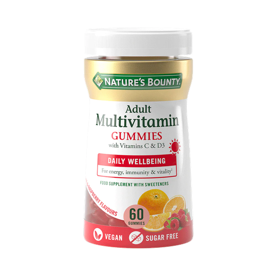 Nature's Bounty Adult Multivitamin Gummies with Vitamin C & D3, 60 Gummies