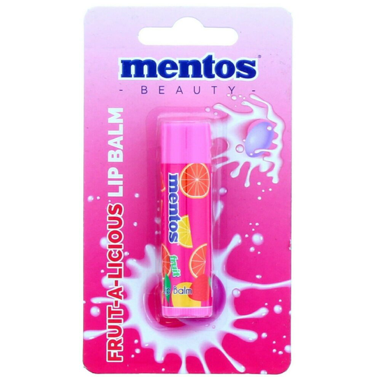 Mentos Beauty Mixed Furit-A-Licious Lip Balm For Soft & Smooth Lips 4g