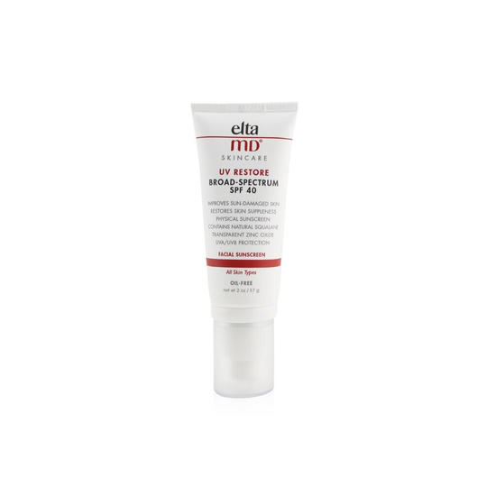 Uv Restore Physical Facial Sunscreen Spf 40 - 57g/2oz