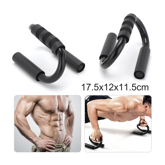Push Up Bars Gym Fitness Set Mens Womens Portable Push-Up Stand Metal