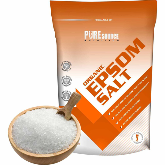 (1Kg) Epsom Salt Bath Salts Organic BP FCC Food Grade
