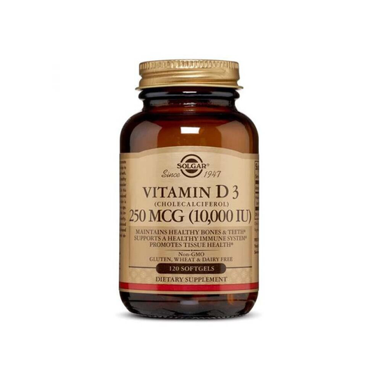 Solgar Vitamin D3 Cholecalciferol 10000IU Softgels 120's