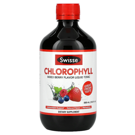 Swisse, Chlorophyll, Mixed Berry Flavor Liquid Tonic, 500ml