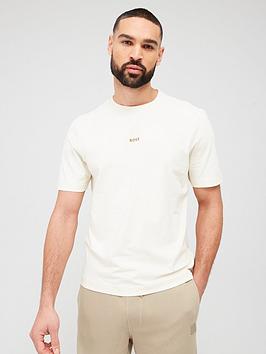 Boss Tchup Relaxed Fit T-Shirt-Light Beige