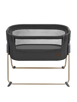 Maxi-Cosi Tori Co- Sleeper Bedside Crib - Beyond Graphite Eco