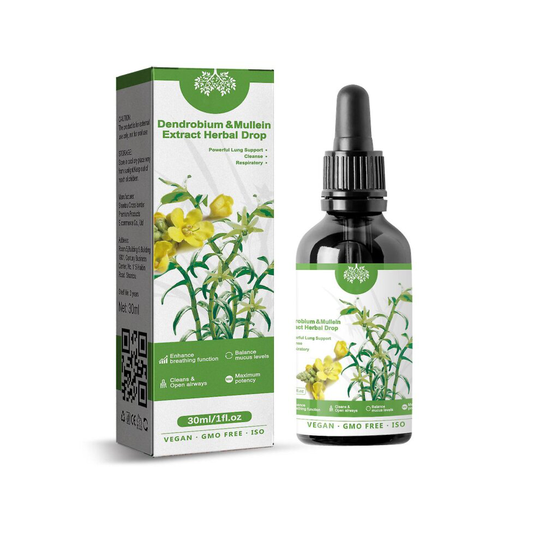(1pc) Dendrobium Mullein Extract Herbal Drops Herbal Tissue Department Healthy Essence 30ml