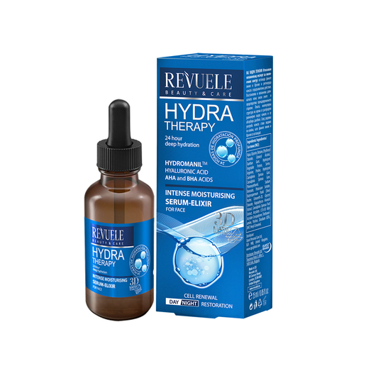 Revuele Hydra Therapy Intense Moisturising Serum Elixir For Face 25ml
