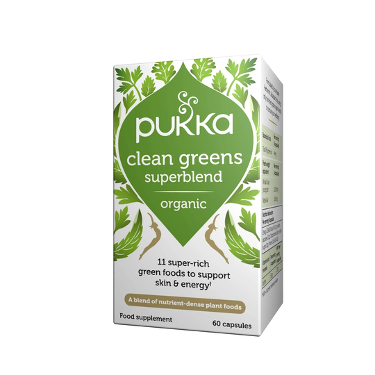 Pukka Clean Greens, 60 Capsules