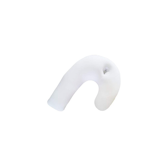 LAMF Side Sleeper Support Pillow for Neck Back Cushion with Ear Hole Keeps Spine Orthopaedic Support for Sleeping