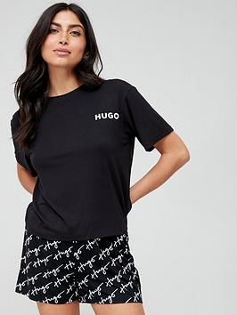 Hugo Unite Pyjama T-Shirt - Black