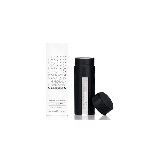 Nanogen Keratin Thickening Hair Fibres 30g, Light Brown