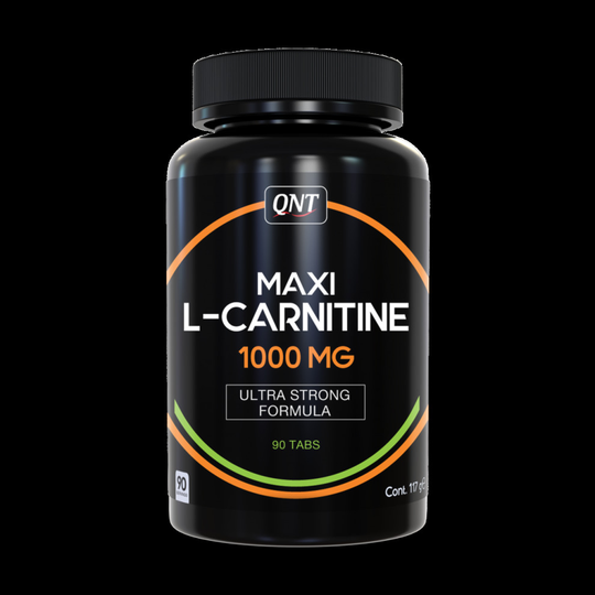 QNT Maxi L Carnitine Energy & Fat Burner Tablets - 1000 mg - Pack of 90