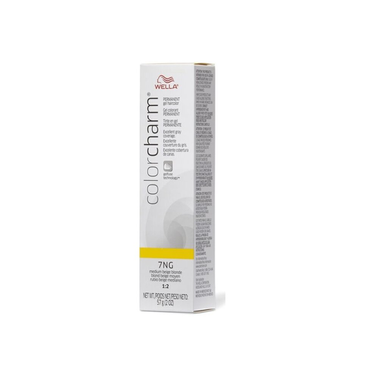 (7NG Medium Beige Blonde ) 7NG Medium Beige Blonde Wella Color Charm Permanent Gel