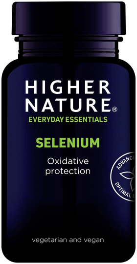 Higher Nature Selenium, 200ug, 60 Tablets