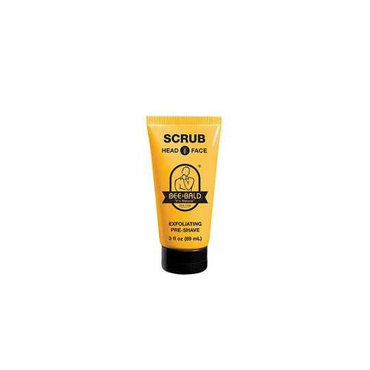 Bee Bald Scrub for Head and Face, 3 Fluid Ounce