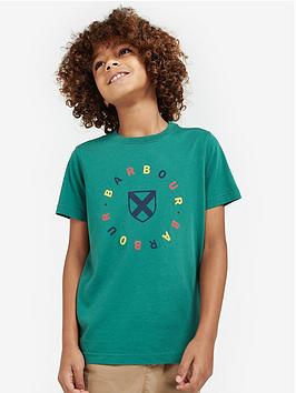 Barbour Boys Georgie T-Shirt - Green