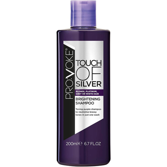 PRO:VOKE Touch of Silver Brightening Shampoo, purple, 200 millilitre