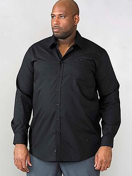 D555 Corbin Long Sleeve Easy Iron Shirt