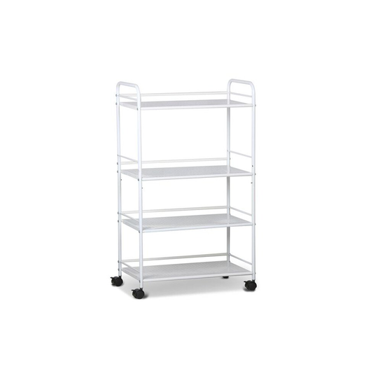 Yaheetech 4 Shelf Large Salon Beauty Trolley Cart Spa Storage