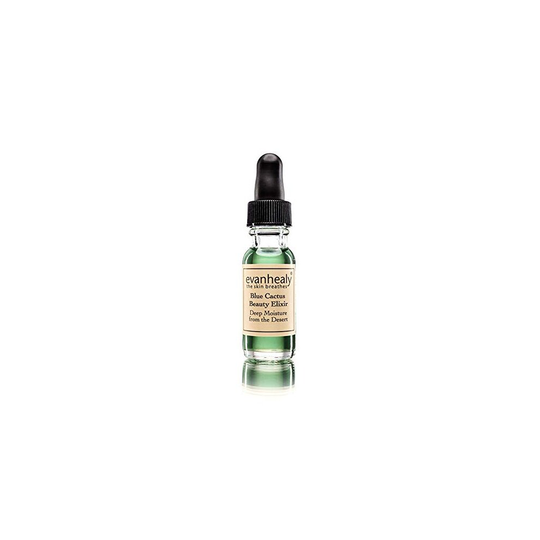 evanhealy Blue Cactus Beauty Elixir | Organic Jojoba & Prickly Pear Oils | Soothing & Hydrating Serum for All Skin Types