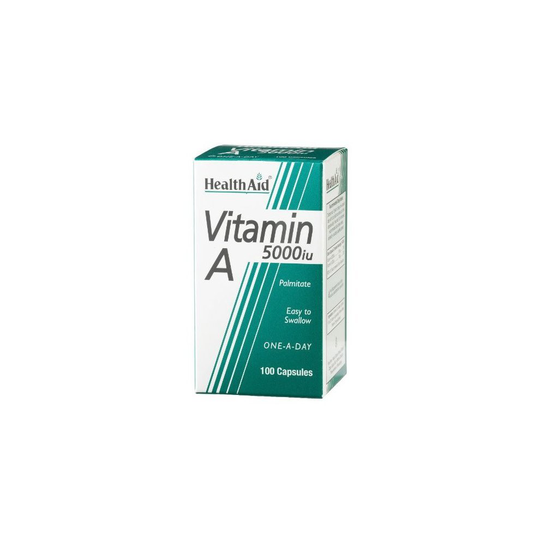 Healthaid Vitamin a 5000iu 100 Capsules