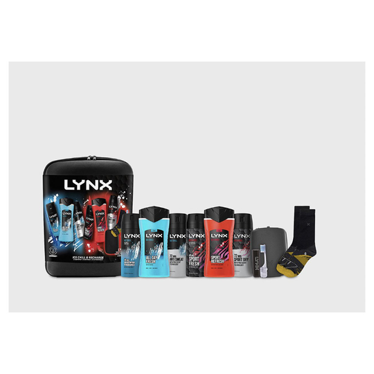 Lynx Gift Set Ultimate Weekender LARGE HARDCASE