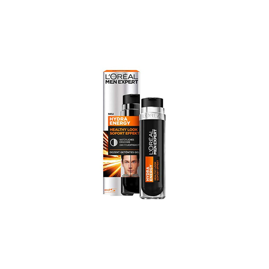 L'Oréal Men Expert Healthy Look Instant Effect Gel for 24 Hours Moisture, Hydra Energy, 1 x 50 ml