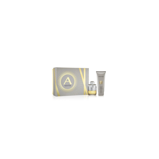 Azzaro Wanted 50ml EDT Spray / 100ml Hair & Body Shampoo