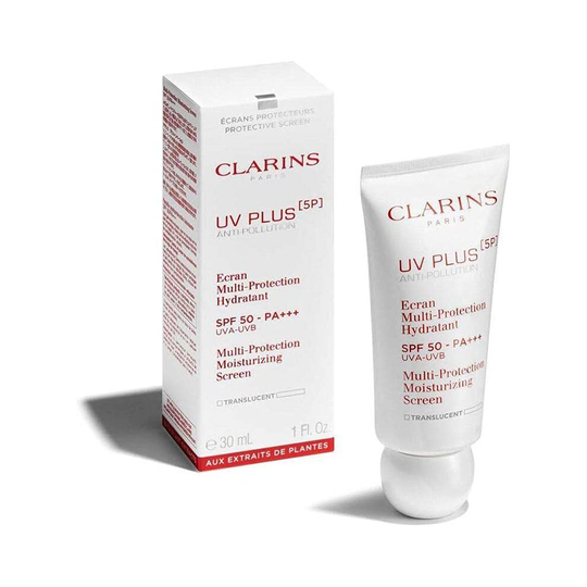 CLARINS UV Plus (5P) Moisturising Screen SPF 50 30ml Translucent