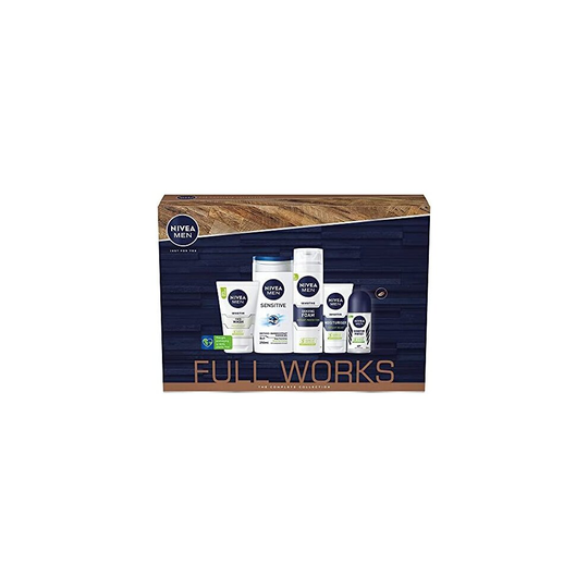Nivea Men Full Works Gift Set, 5 Pieces