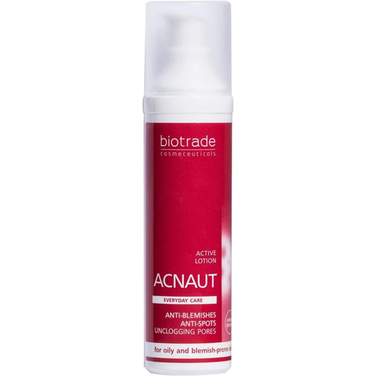 Acnaut Active Lotion 60 ml For Oily and Prone Skin, Clears Breakouts, Prevents from Pimples, Regulates Oiliness, Soothes Inflammation and Diminishes