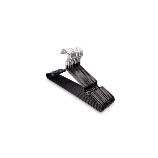 KEPLIN 20x Premium Space Saving Rubber Coated Metal Hangers - Heavy Duty