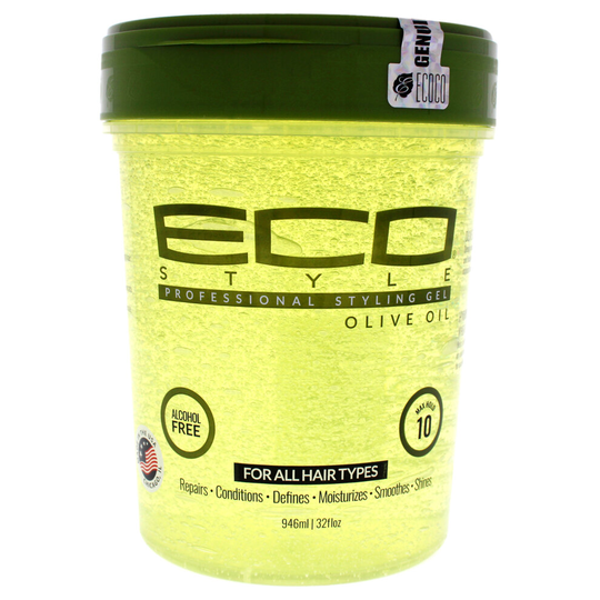 Ecoco Eco Style Gel - Olive Oil - 32 oz Gel