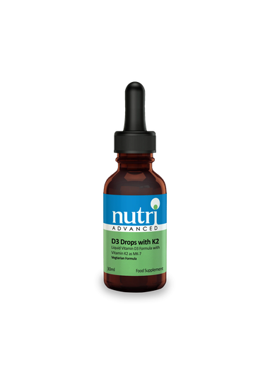 Nutri Advanced Vitamin D3 Drops with K2, 30ml