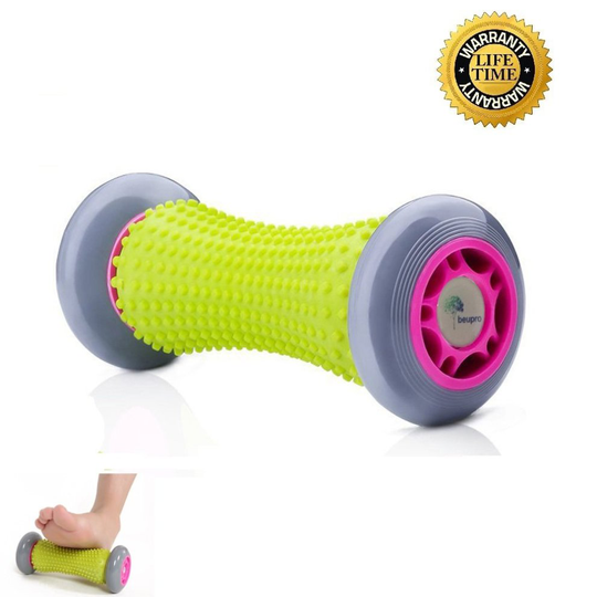 Beupro Foot Massage Roller, Muscle Roller Stick for Plantar Fasciitis Recovery and Tight Muscles Relax