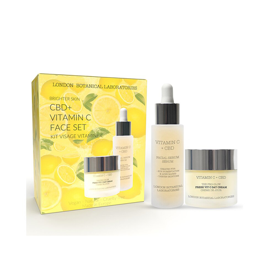 CBD + VITAMIN C FACE SET