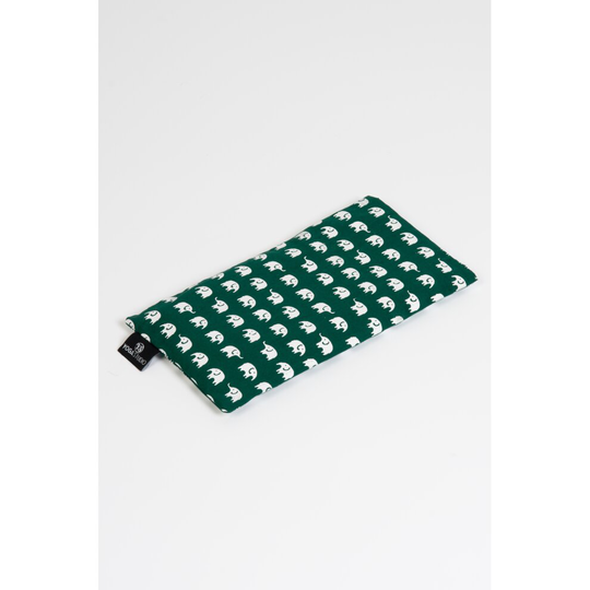 (Green Elephant) Elephant Scented Lavender & Linseed Eye Pillow