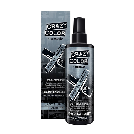 CRAZY COLOR PASTEL SPRAY GRAPHITE FOR BLONDE HAIR