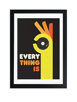 East End Prints Ok By Dale Edwin Murray A3 Framed Art Print