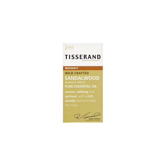 Tisserand Sandalwood Wild Crafted Essential Oil 2 ml