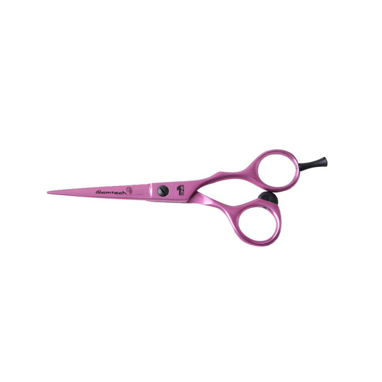 (Neon Pink) Glamtech Barber Hairdressing Scissor 5.5" Stainless Steel