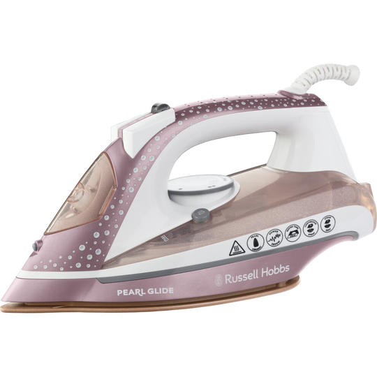 Russell Hobbs Pearl Glide 23972 2600 Watt Iron -Pink