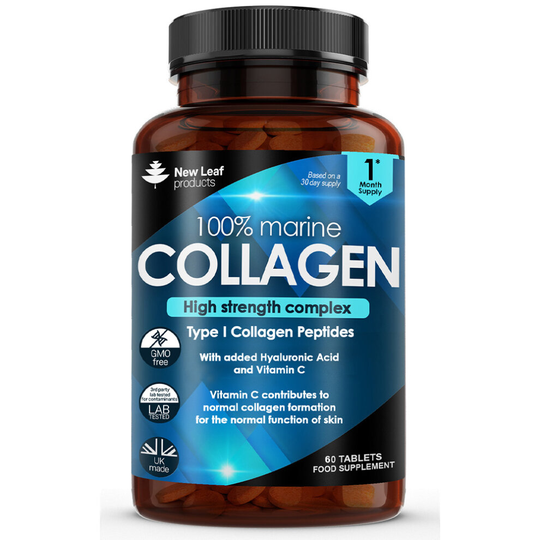 Super Collagen Supplement Type 1 100% Marine Collagen Tablets