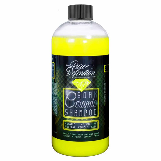 (500ml) Ceramic Car Shampoo Si02 Soak Vehicle Wash Cleaner