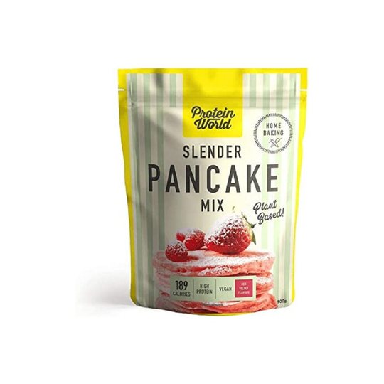 Protein World Slender Pancake Mix Red Velvet Flavour 500g **BEST BEFORE FEBRUARY 2025