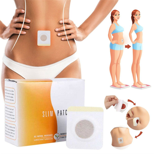 30 Pack Magnet Belly Slimming Detox Patches Natural Herbal Belly Button Patches